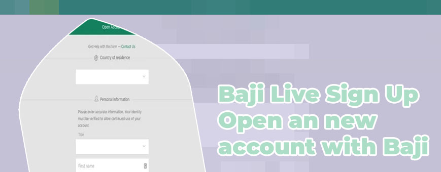 Baji bet register account login
